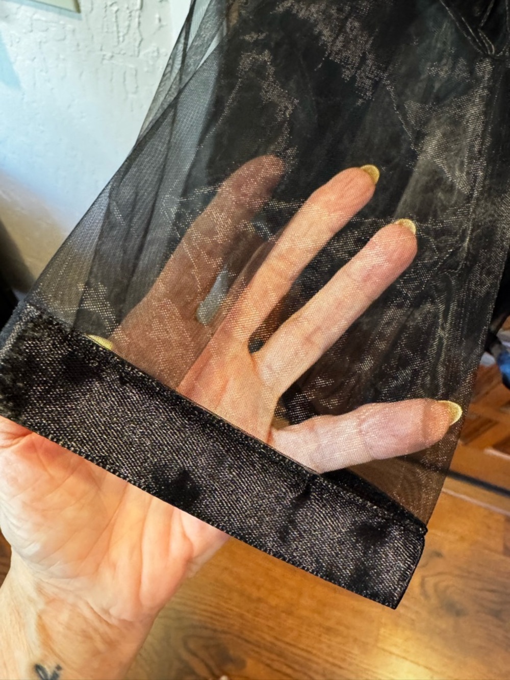 NWOT black 3 layer crinoline / petticoat XL - Picture 5 of 7